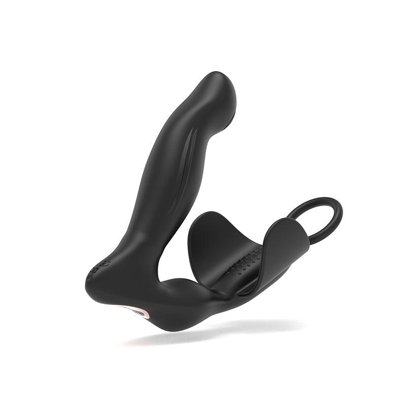 Anal vibrator mit 10 Vibrationsmodi und Penisring - Seekheart