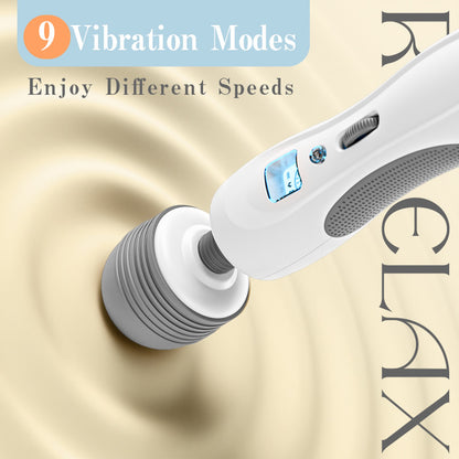 Magic Wand Massagegerät mit 8 Vibrationen 9 Frequenz