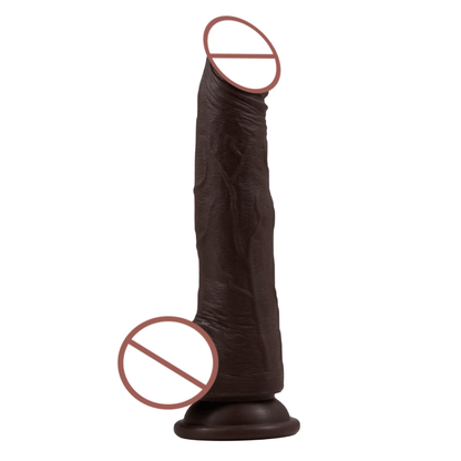 Realistischer 5 Stoßen 10 Vibrieren Dildo 22cm - Seekheart