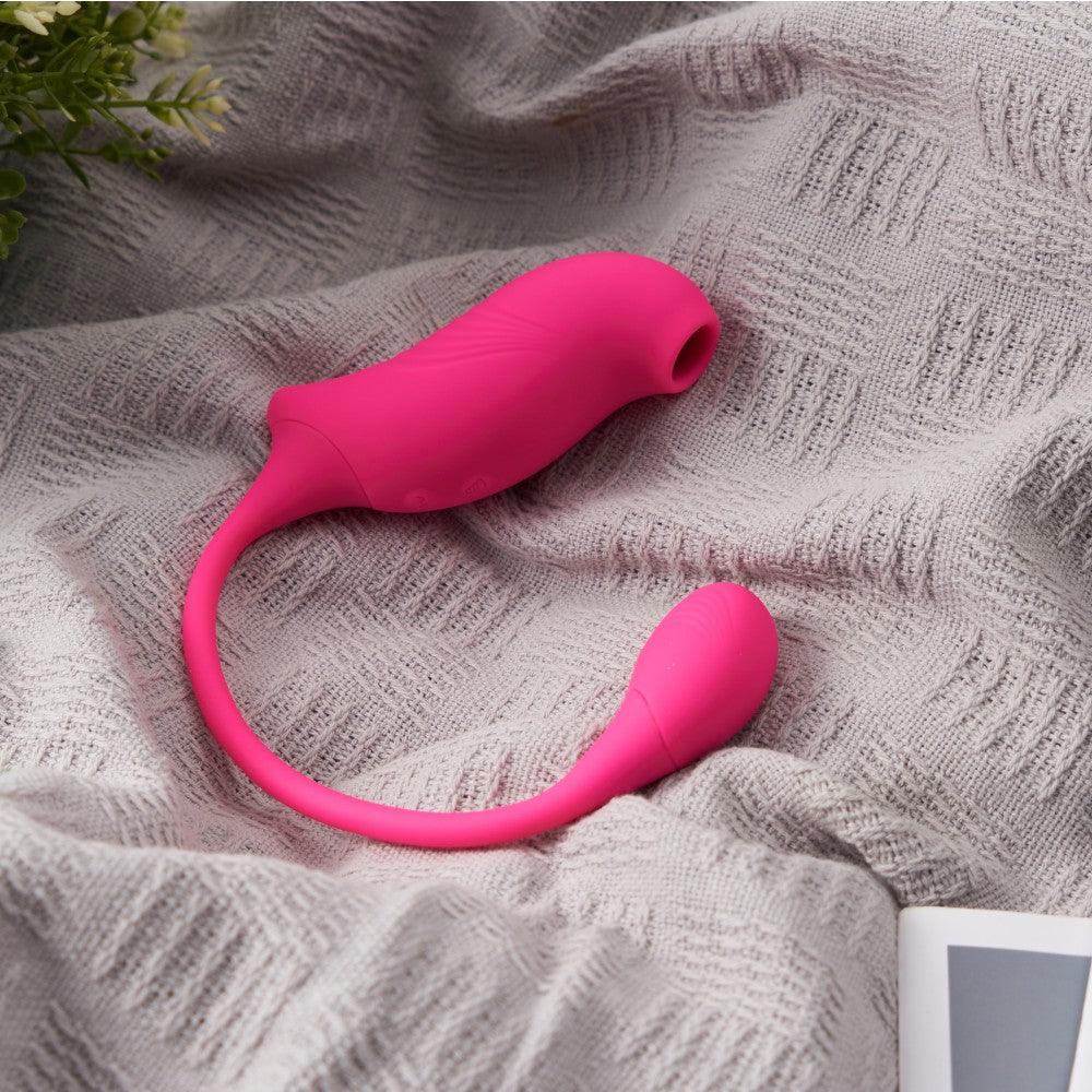 10 Saugen 10 Vibration 2 IN 1 Vibrator - Seekheart